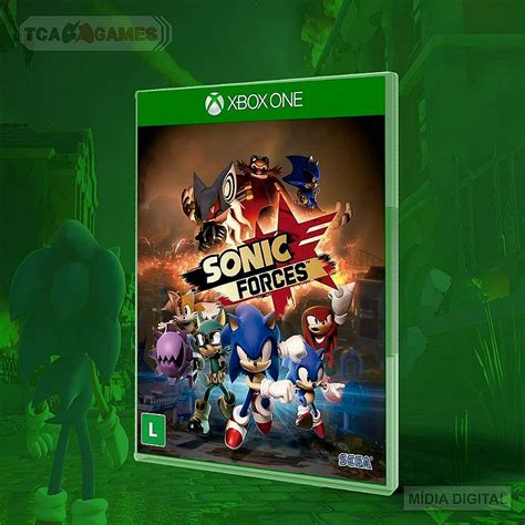 Sonic Forces Xbox One Mídia Digital Loja Tca