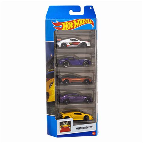 Hot Wheels 5 Car Gift Pack Motor Show Online Toys Australia