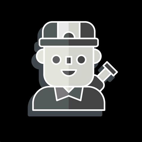 Icon Soldier Related To Military Symbol Glossy Style Simple Design