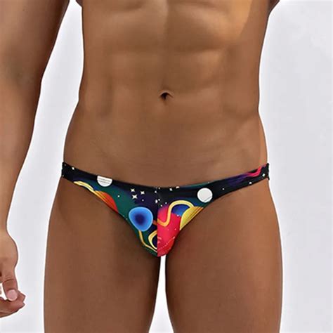 Sexy Mens Schwimmen Slip Bikini Bademode Low Taille Badehose F R Mann Badeanzug Strand Badeanzug
