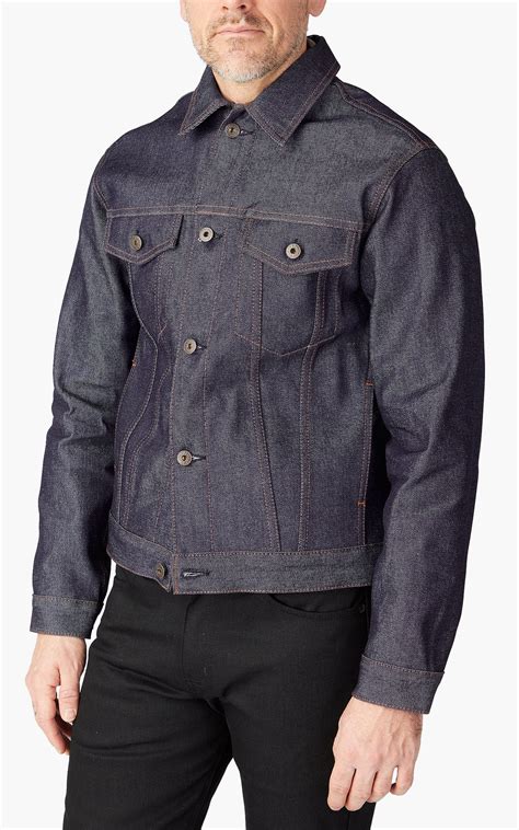 Naked Famous Denim Denim Jacket Natural Indigo Selvedge Blue Oz Cultizm
