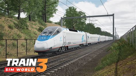 America S Fastest Train Amtrak Acela Express Tsw Youtube