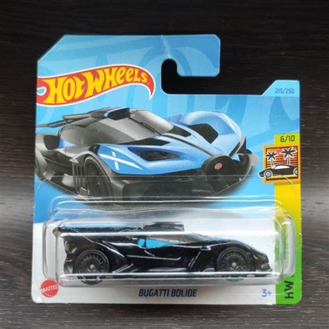 Bugatti Bolide Hot Wheels Short Card Shopee Philippines