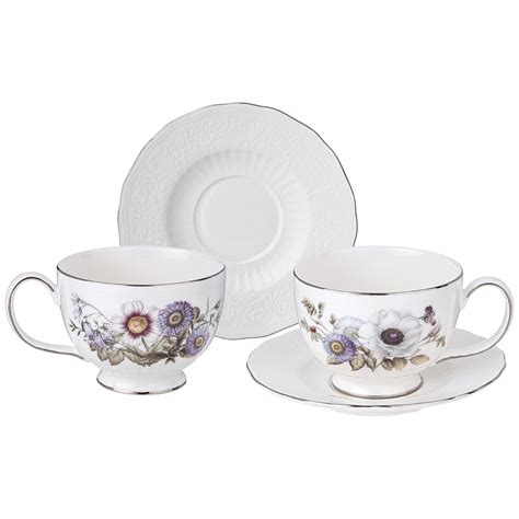 ЧАЙНЫЙ НАБОР LEFARD "BOUQUET" НА 2 ПЕР. 4 ПР. 280 МЛ (КОР=24НАБ ...