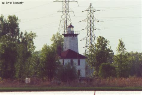 Saginaw River Rear Range Lighthouse Bay City Michigan