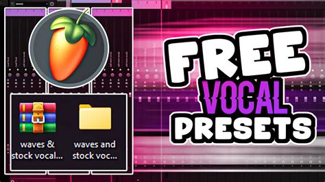 Free Vocal Presets For Fl Studio Waves Stock Plugins Youtube