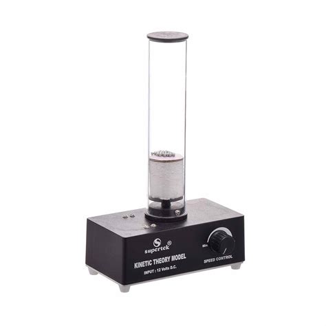 kinetic theory model gas molecule motion demonstrator
