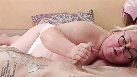 Mother In Law Caresses My Hard Cock With Her Mouth And Gets A Portion Of Hot Cum In Her Mouth