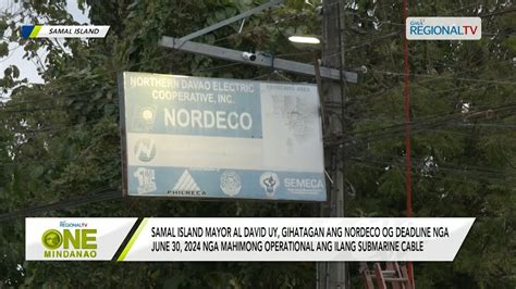 One Mindanao Panawagan Sa Problema Sa Kuryente Sa Unang Distrito Sa