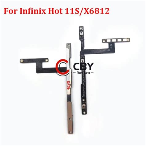 For Infinix Hot X S X Play S Nfc X Power On Off Volume Up Down