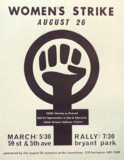 The 1970 Womens Strike For Equality John Riddell