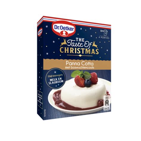 Panna Cotta Taste Of Christmas Producten