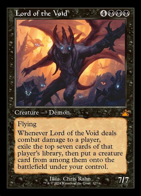 Lord Of The Void Ravnica Remastered Variants Card Kingdom