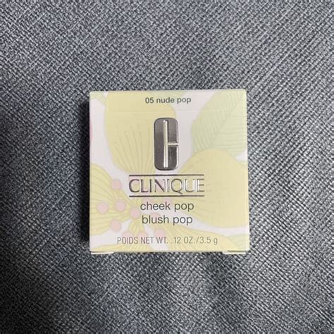 保留全新 倩碧 CLINIQUE小花腮紅 nude pop 蝦皮購物