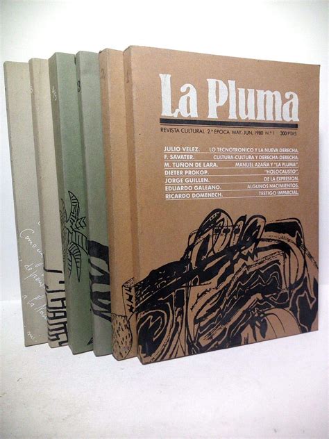 La Pluma Revista Cultural 2ª época LA PLUMA Amazon es Libros