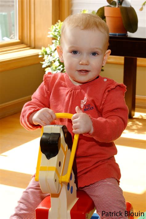 Patrick Blouin Photographe Amateur Rose Marie à 17 mois