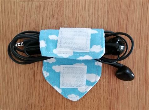 Fabric Cable Tidies Etsy Uk