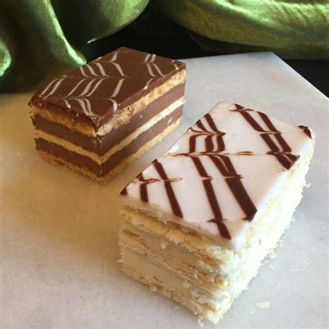 Vanilla And Chocolate Napoleon — Amphora Bakery