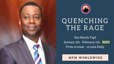 Day 7 Mfm Pray Your Way Into 2023 O Heavens Over My Progress Open By Fire Dr Dk Olukoya