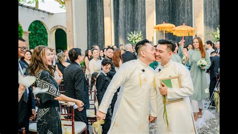 The Most Beautiful Gay Wedding Vinh Thieu Loi Huynh Bornthisway