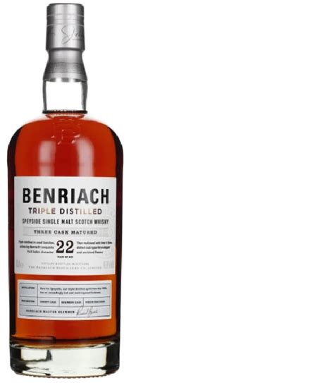 Angebot Benriach Jahre Triple Distilled Drankdozijn