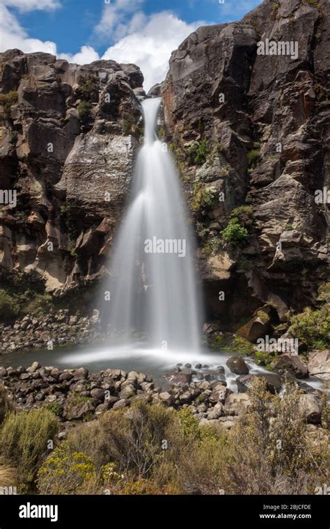 Taranaki Falls New Zealand Hi Res Stock Photography And Images Alamy