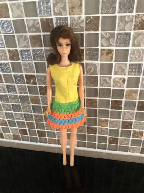Vintage S Twist N Turn Brunette Marlo Flip Barbie Doll Stunning Picclick Uk