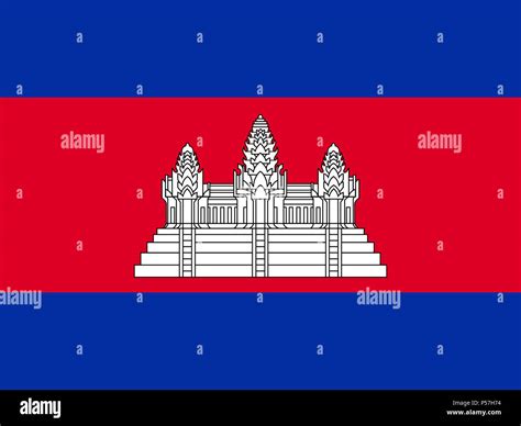 Cambodian official flag hi-res stock photography and images - Alamy