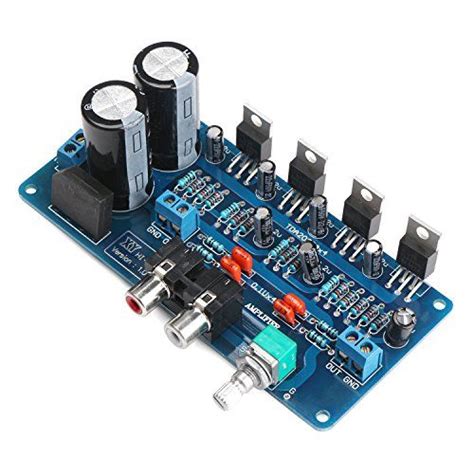 DROK UTC TDA2030L Digital Audio Amplifier 34W+34W DC 12-36V/ AC 9-25V