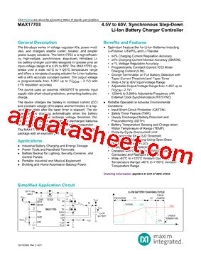 MAX17703 Datasheet(PDF) - Maxim Integrated Products