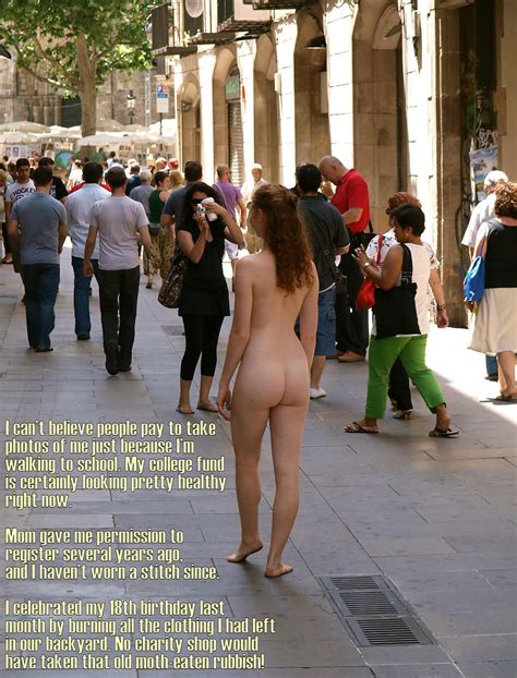 Just Walking To School Nude World Order