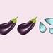 Kinky Eggplant Emoji Poster Sex Therapist Office Decor Sexologist Wall Art Kinky Gay