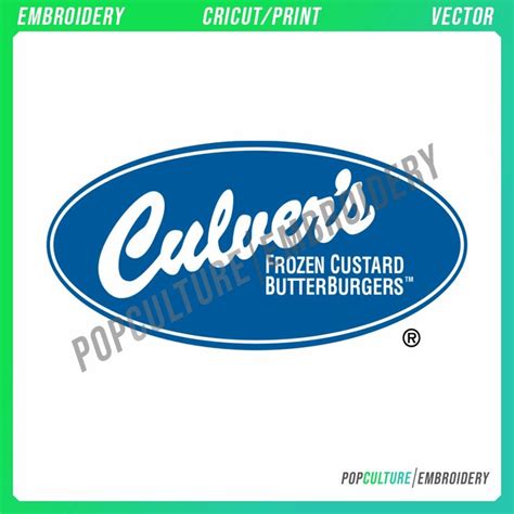 Culvers Logo Vector Pop Pop Culture Logo