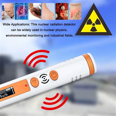 Handheld Portable Pen Type Nuclear Radiation Detector Radioactive X Y β ...
