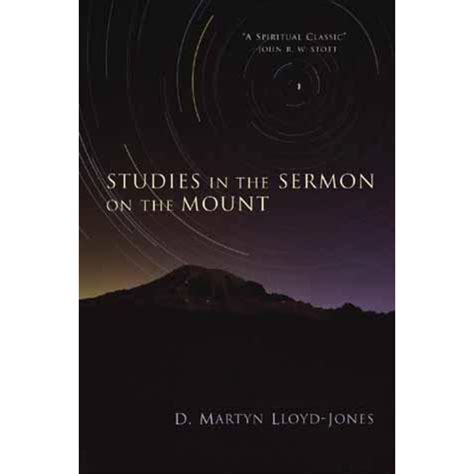 Studies In The Sermon On The Mount