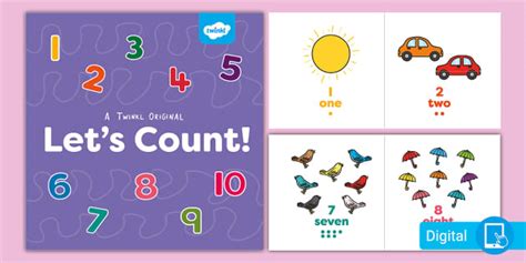 Lets Count Ebook Teacher Made Twinkl