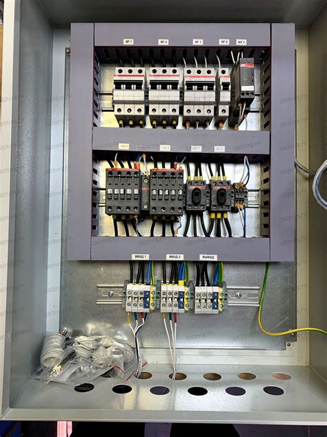 АВР 40А ABB N1+N2-KM v.00 - устройство АВР