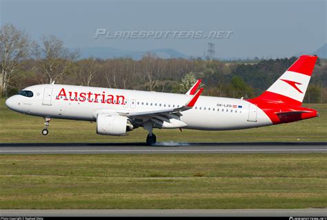 Oe Lzo Austrian Airlines Airbus A N Photo By Raphael Oletu Id