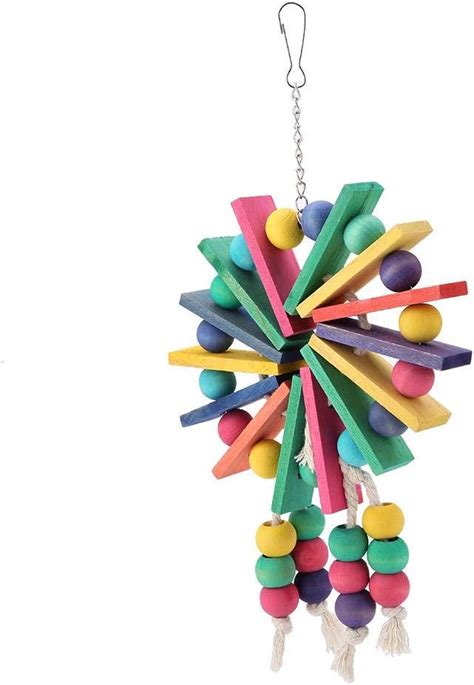 Birds Toys Chewing Swing Standing Toy For Parrot Bird Macaw African