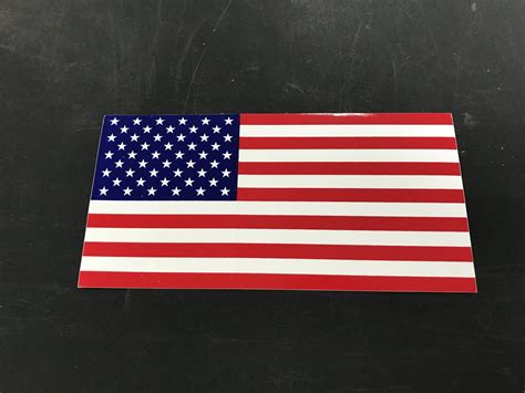 American Flag Sticker Rebel Nation
