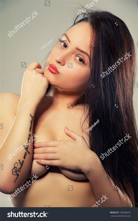 Sensual Beauty Brunette Girl Long Hair Stock Photo Shutterstock