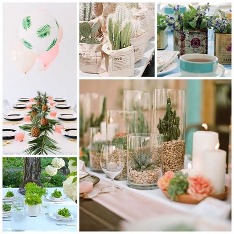 Ideas Para Decorar La Mesa En Las Cenas De Verano Table Decorations