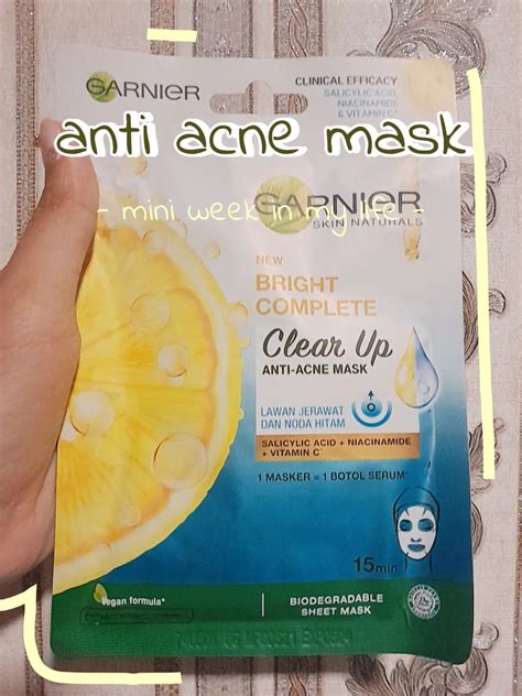 anti acne mask | Galeri diposting oleh random skincare | Lemon8