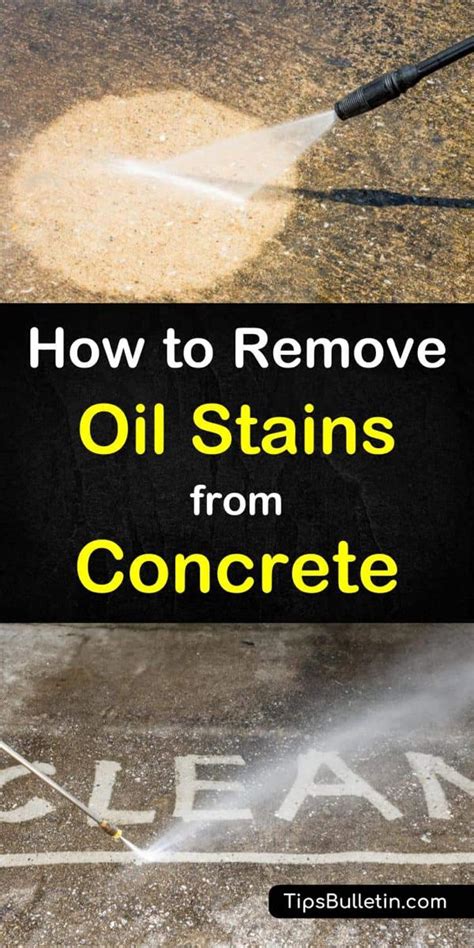 How To Remove Oil Stains From Concrete Inf Inet