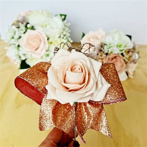 Nude Pink Collection Bridal Bouquet Artificial Hydrangea Etsy UK