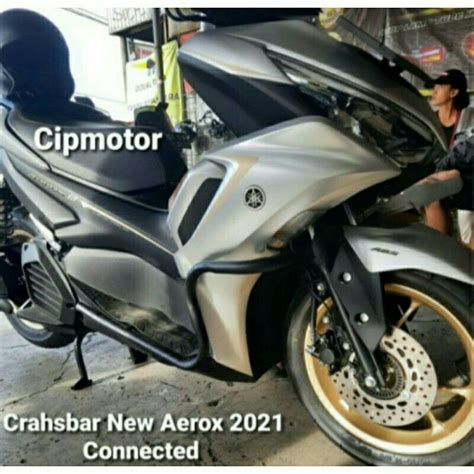 Jual Crashbar Tubular NEW AEROX CONNECTED 2021 Shopee Indonesia