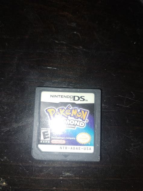 Pokemon Diamond Version For Nintendo Ds Nds Ds Us Game Card Mint