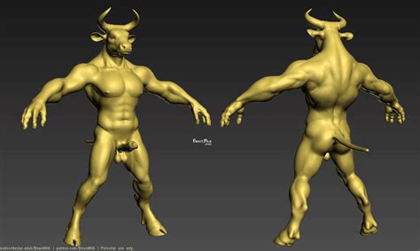 Bull Preview Retopo By BeastMilk Hentai Foundry