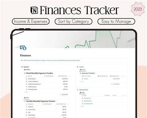 Personal Finance Tracker Tracking Income Spending And Investments On