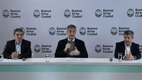 Jorge Macri Anunci Que Por Primera Vez La Ciudad Vacunar